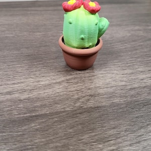 Cactus Clicker | 3D Print | Fidget | ASMR | Plant Lovers | Succulent