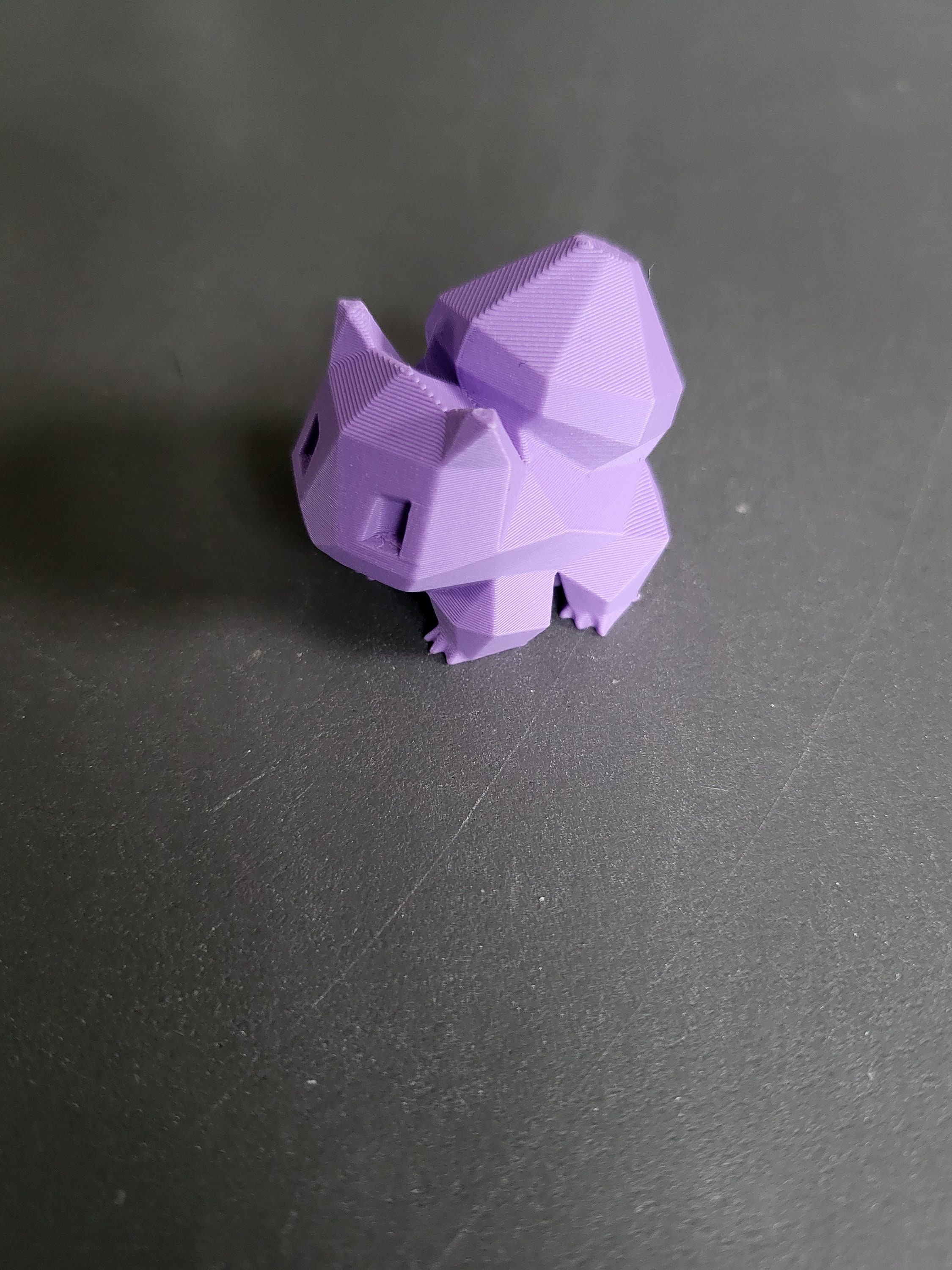 Low Poly Bulbasaur 3D Printed | Desk Buddy | Pokemon - Etsy