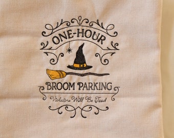 Poduszka z haftem ręcznym, dekoracyjna poszewka na poduszkę, haftowany wzór, ręcznie robiony prezent, poszewka na poduszkę