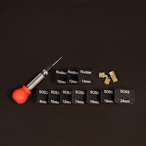 Hidden Barrel Hinge Installation Jig - *for Rockler & SOSS Hinges - Patent Pending