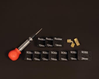 Hidden Barrel Hinge Installation Jig - *for Rockler & SOSS Hinges - Patent Pending