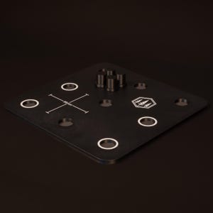Dog Hole/MFT Routing Template - Standard 96mm Spacing
