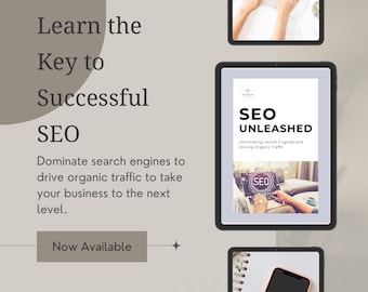 SEO Unleashed: Dominera sökmotorer och driv organisationstrafik. SEO-hjälp, digital marknadsföring, affiliate-marknadsföring, med hjälp av SEO