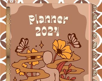 2024 Digital Portrait Planner for Personal Growth