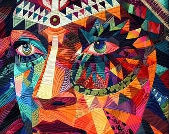 Patchwork pattern , women patchwork , PDF quilt pattern , quilt pattern , quilt sewing pattern , quilt pattern , african quilt pattern