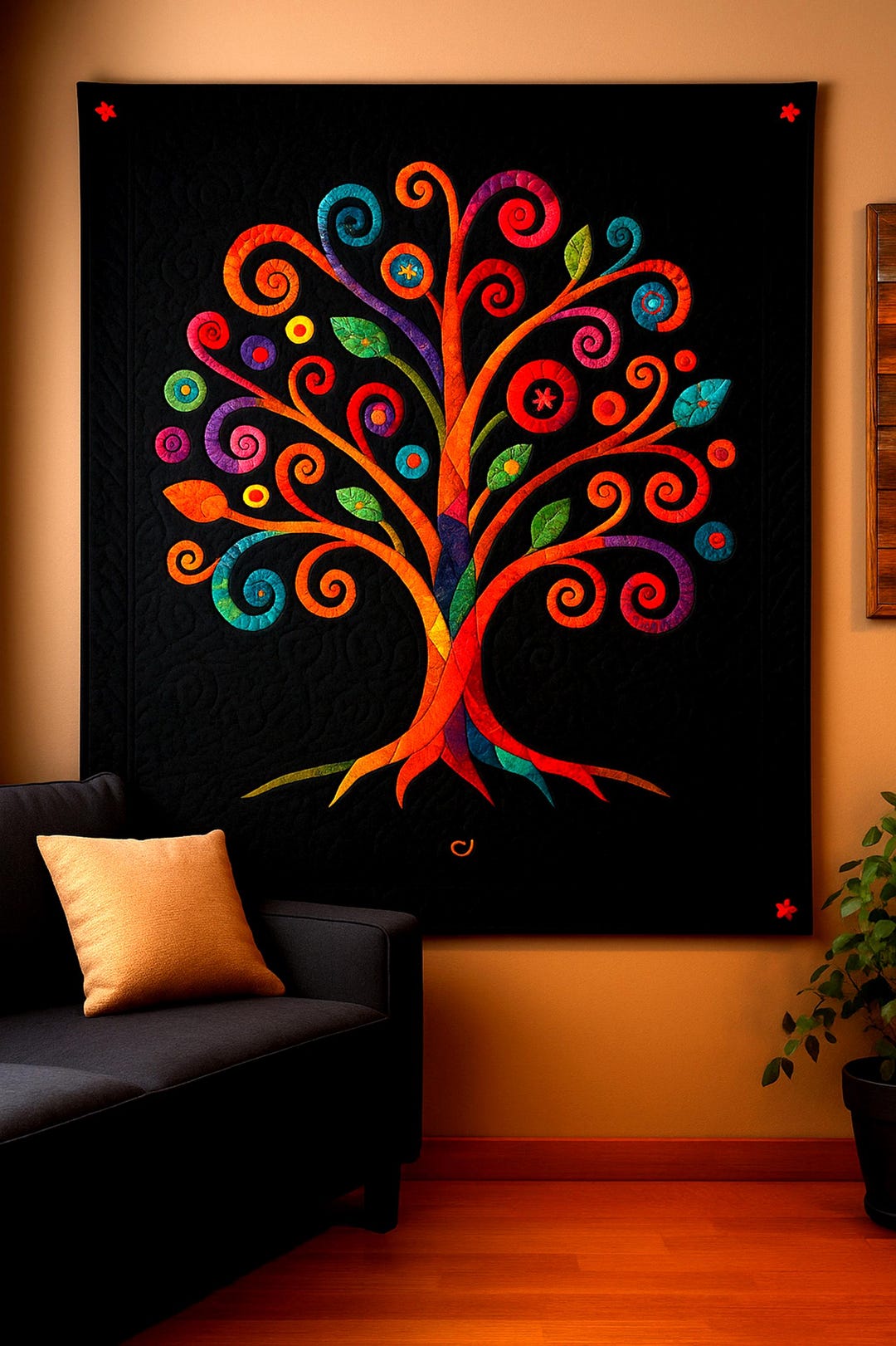 Tree of Life Quilt Pattern ,tree of Life Patchwork Pattern ,tree of ...