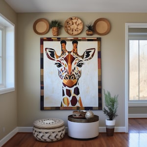 Giraffe patchwork pattern, giraffe quilt pattern, giraffe sewing pattern, animal quilt, animal patchwork, giraffe pattern ,giraffe pattern