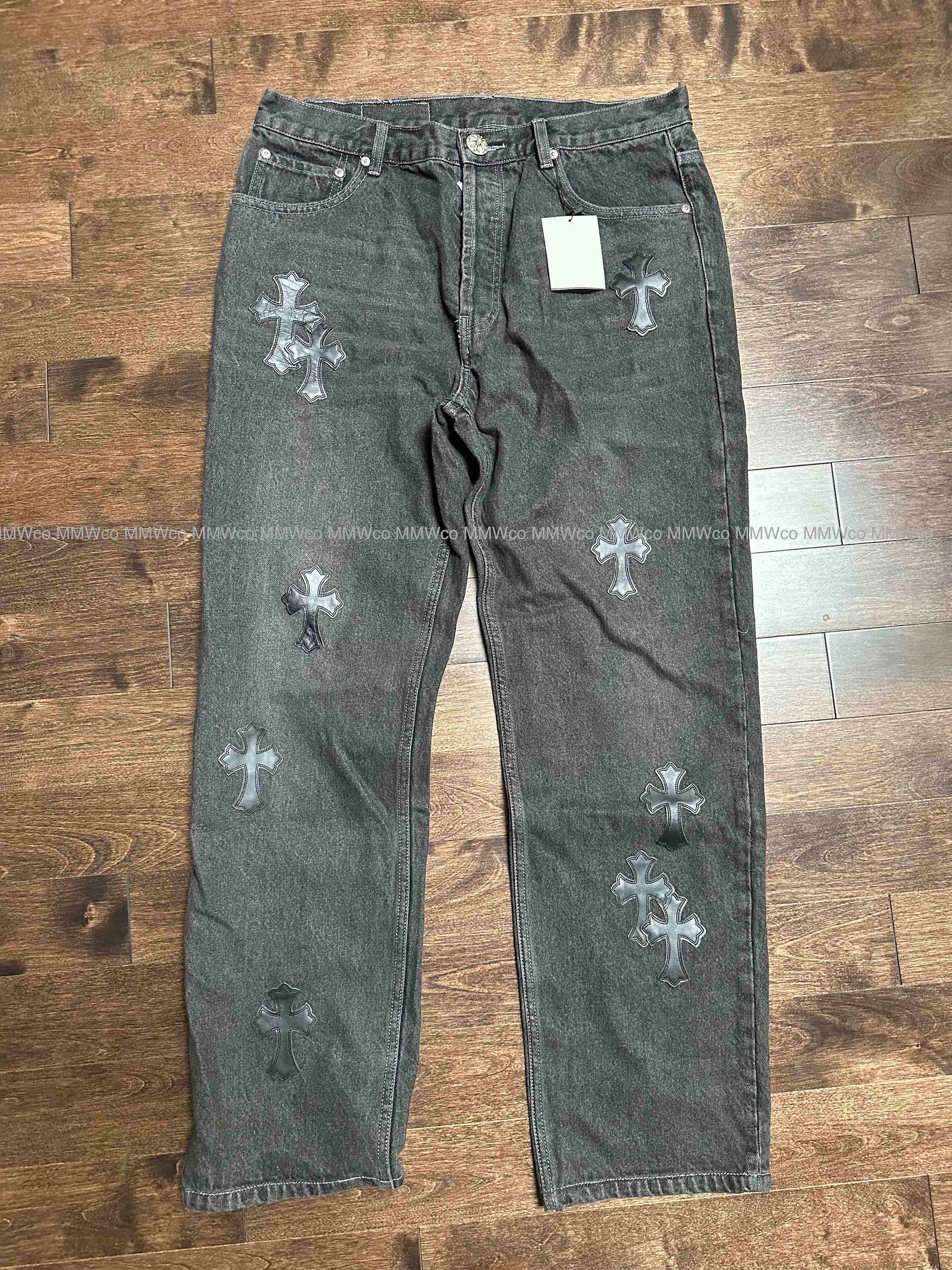 Chrome Hearts Denim Y2K Fashion-vintage CH Cotton Jeans 