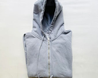 BNWT Brandy Melville/John Galt Light Blue Christy Full Zip Hoodie