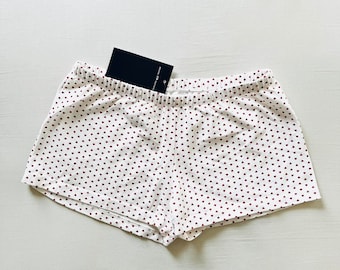 BNWT Brandy Melville/John Galt Short rouge émeri avec coeur 9,5 x 14