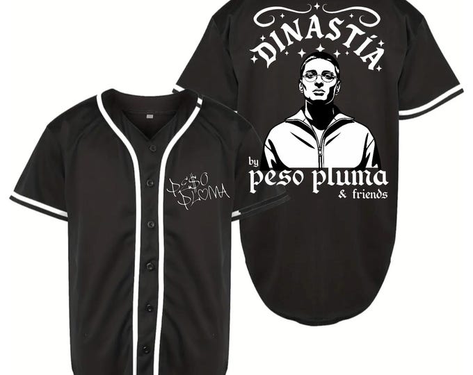 Featured listing image: Peso pluma jersey, peso pluma tour 2026, doble p, world tour, peso pluma shirt, peso pluma concert, tito doble p and peso pluma