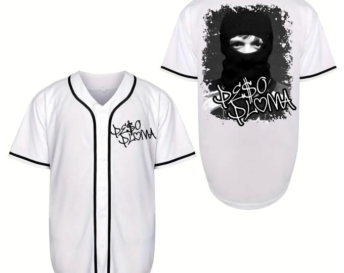 Featured listing image: Peso pluma jersey, peso pluma tour 2026, doble p, world tour, peso pluma shirt, peso pluma concert, tito doble p and peso pluma