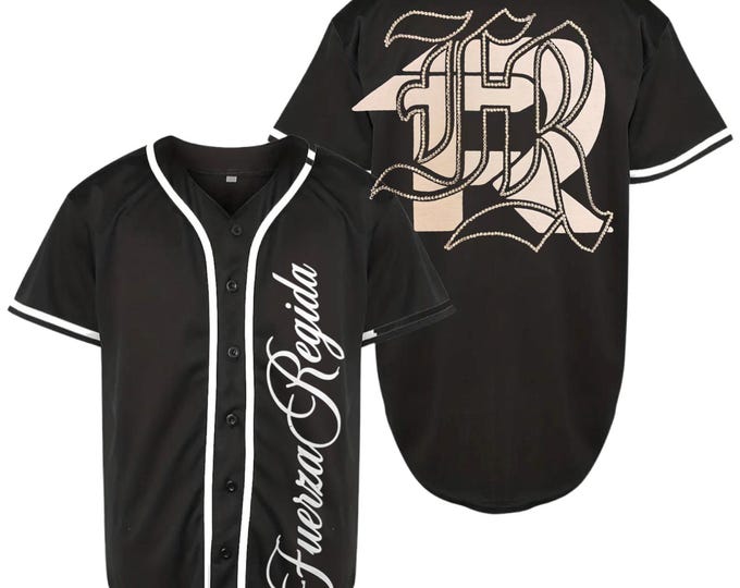 Featured listing image: Fuerza regida rhinestone jersey, fuerza regida, jop, fuerza regida outfit, jersey, jersey, fuerza regida jersey, fuerza regida 2026
