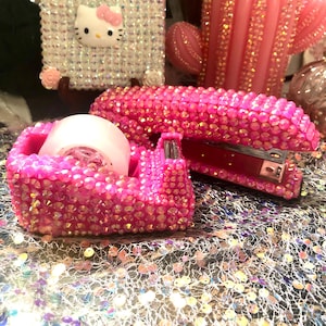 Pink Bling Tape Dispenser