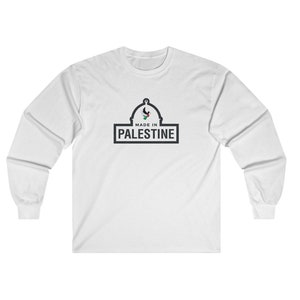 Al Aqsa Serenity - &#39;Made In Palestine&#39; Long Sleeve T-Shirt