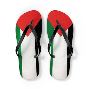 Palestine Flip Flops, Palestine Slippers, Palestine Shib-Shib