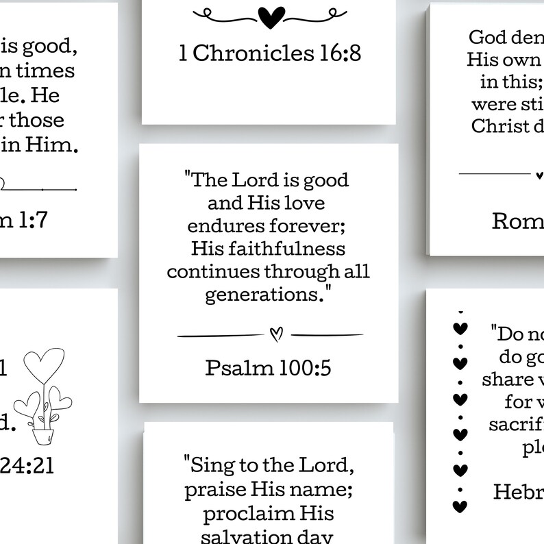 36 Printable Encouraging Bible Verse Cards, Printable Verse, Scripture ...