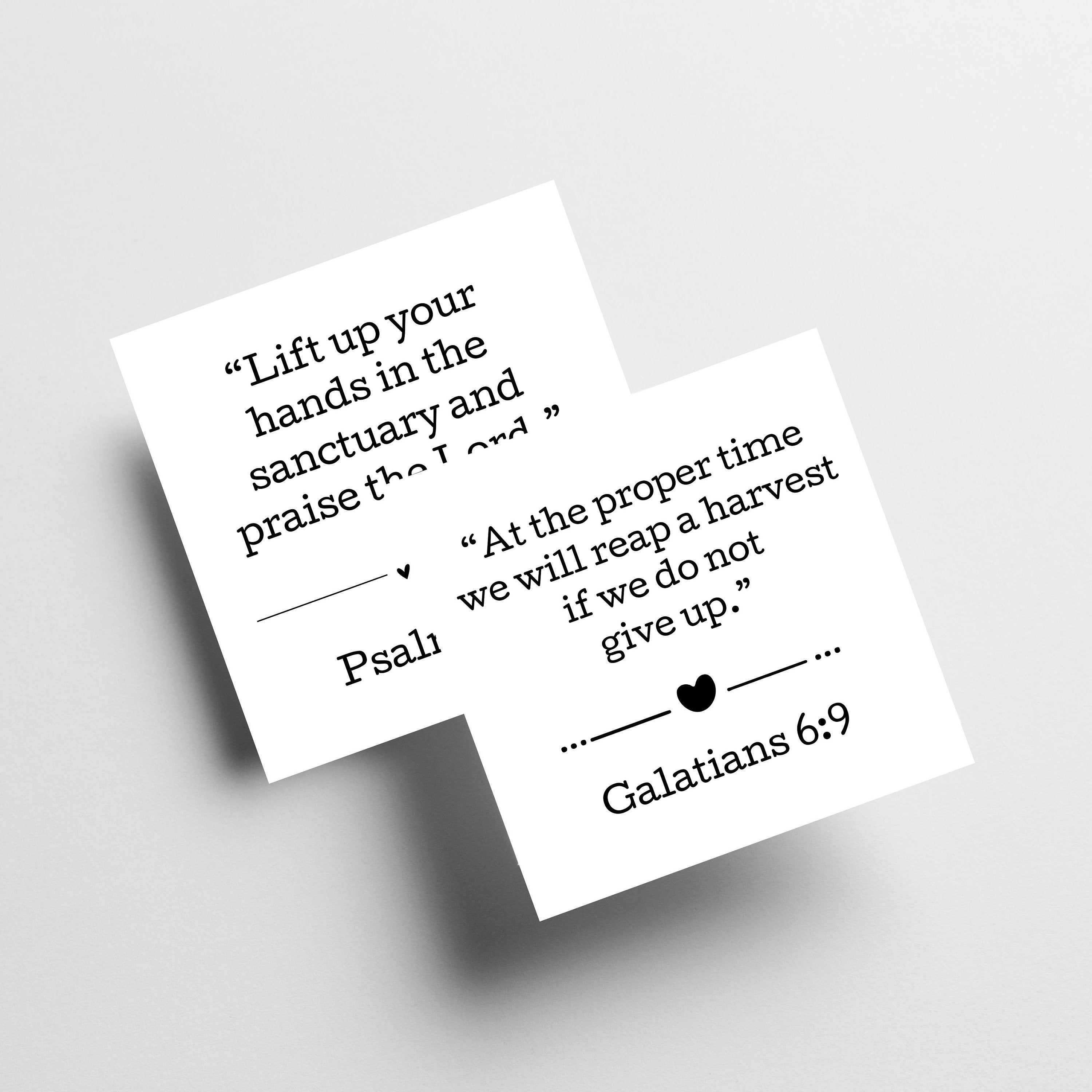 36 Printable Encouraging Bible Verse Cards, Printable Verse, Scripture