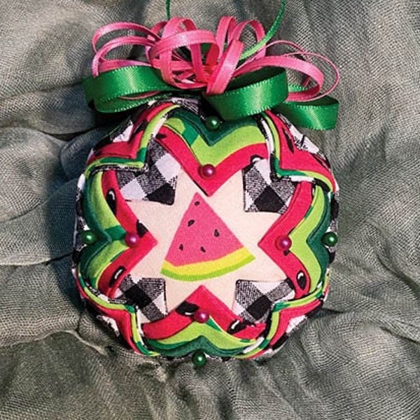 Custom Quilted Christmas Ornament