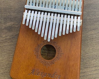 Handcrafted 17-Key Kalimba Thumb Piano: Exquisite Melodies at Your Fingertips