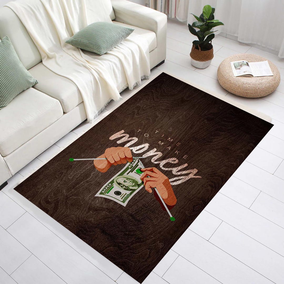 Money Rug,dollar Rug,cash Rugp,modern Rug,rug for Living Room,floor Rug ...