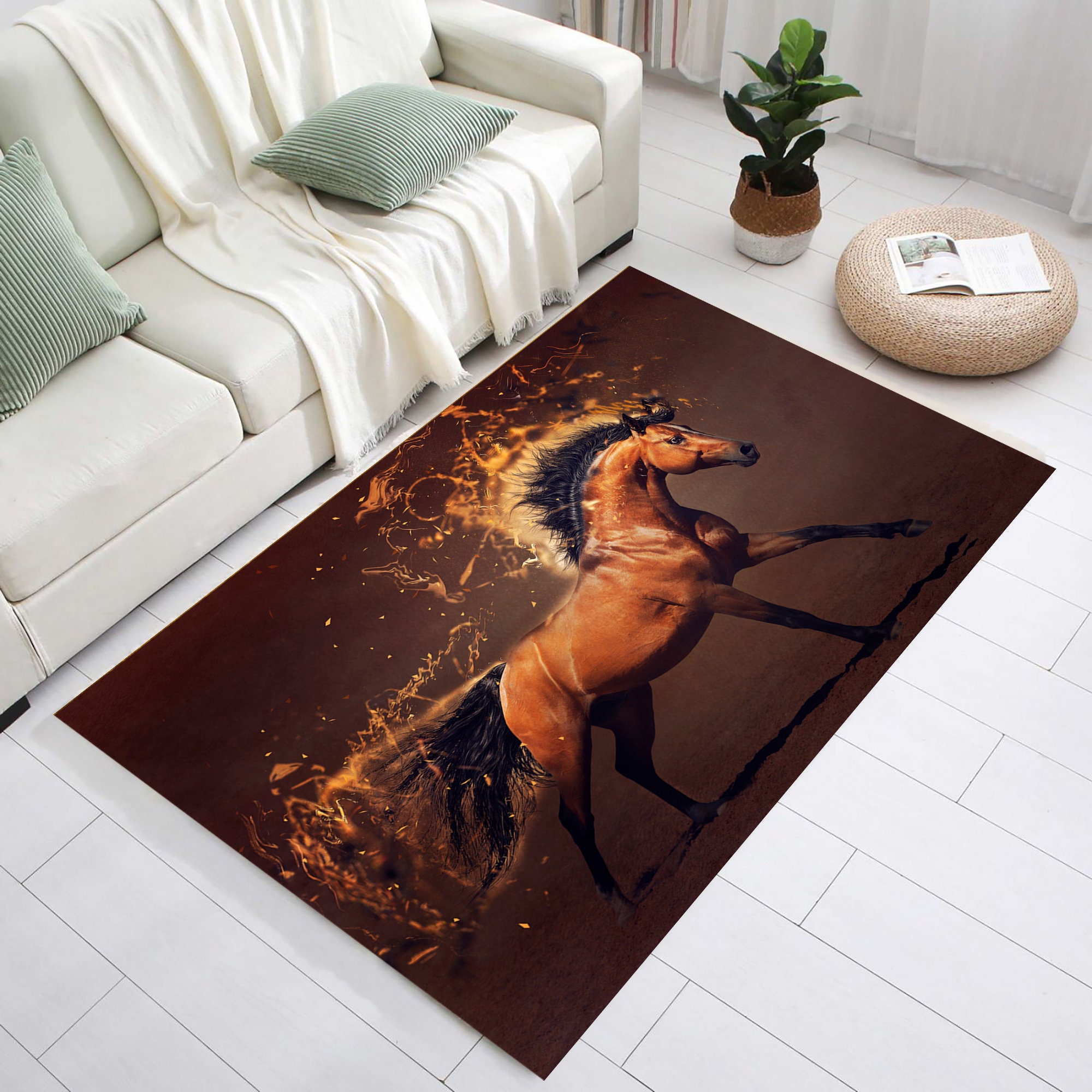 Horse Pack SW2023 Carpet, Area Rug, Large Floor Mat For Living