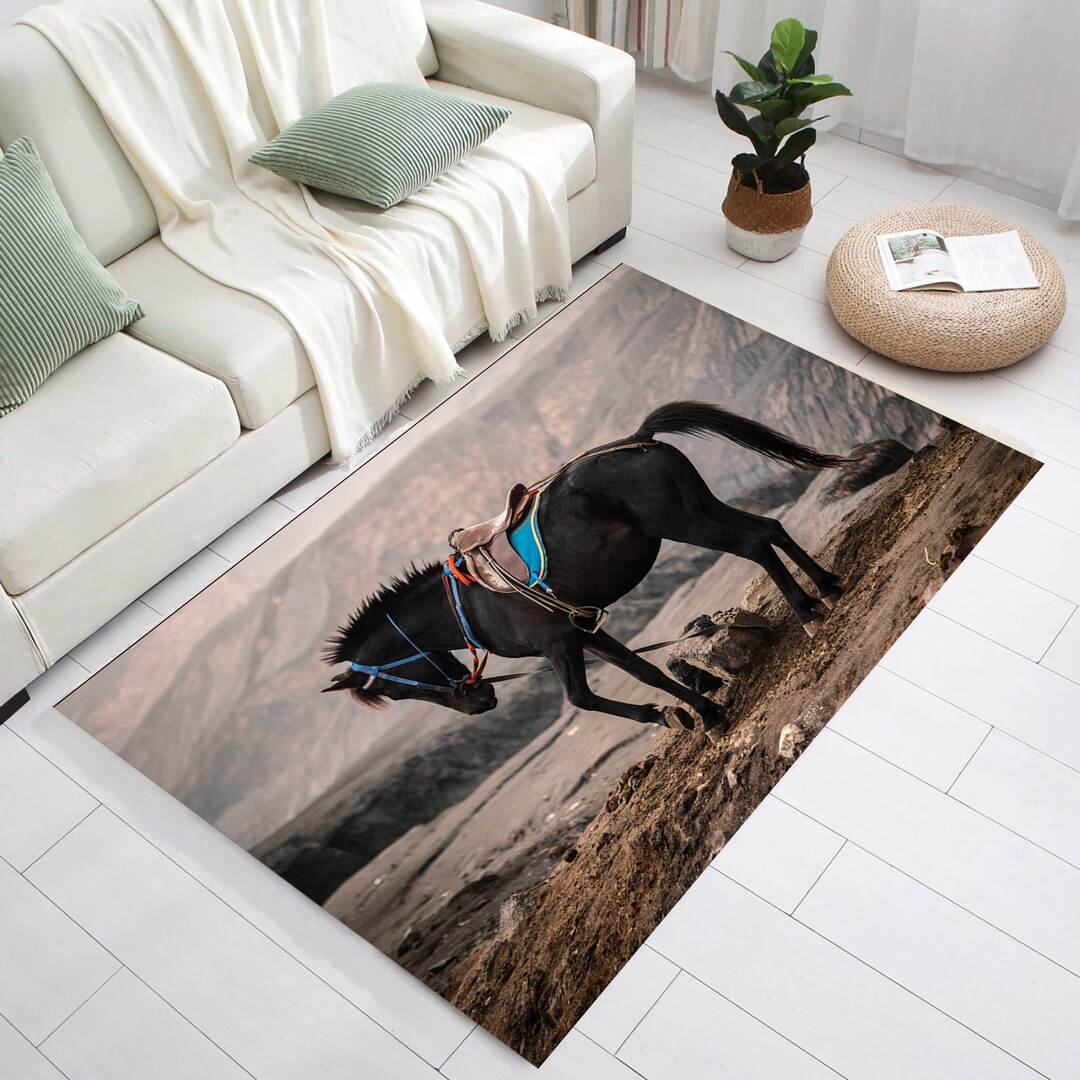 Color of Soil Rughorse Rughorse Pattern Rugbedroom - Etsy
