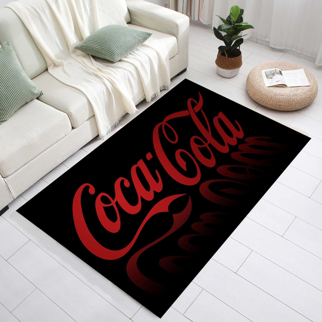Coca Cola Rugs,cola Pattern Rugs,drink Rugs,coke Rugs,coca Cola,cola