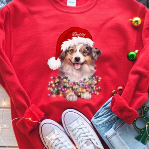 Australian shepherd hotsell christmas sweater