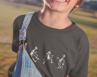 WIZARD of OZ Kids T-Shirt - Tin Woodman boy Shirt - Wizard of Oz Tee - Tin Woodman Youth Shirt - Wizard of Oz Boys gift