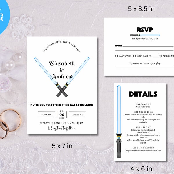 Printable Wedding Invitation - Etsy