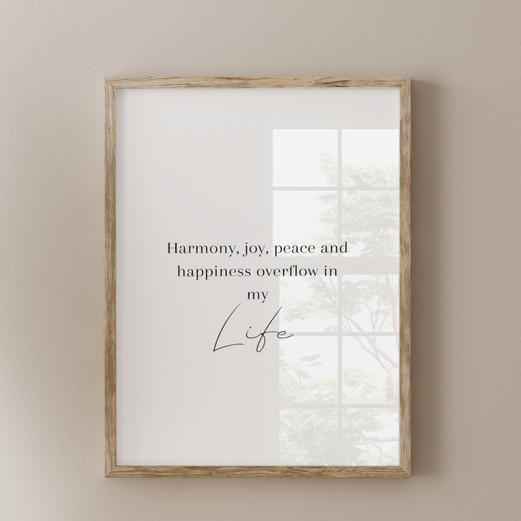 Affirmations Printable, Affirmation Poster, Simple Modern Wall Art ...