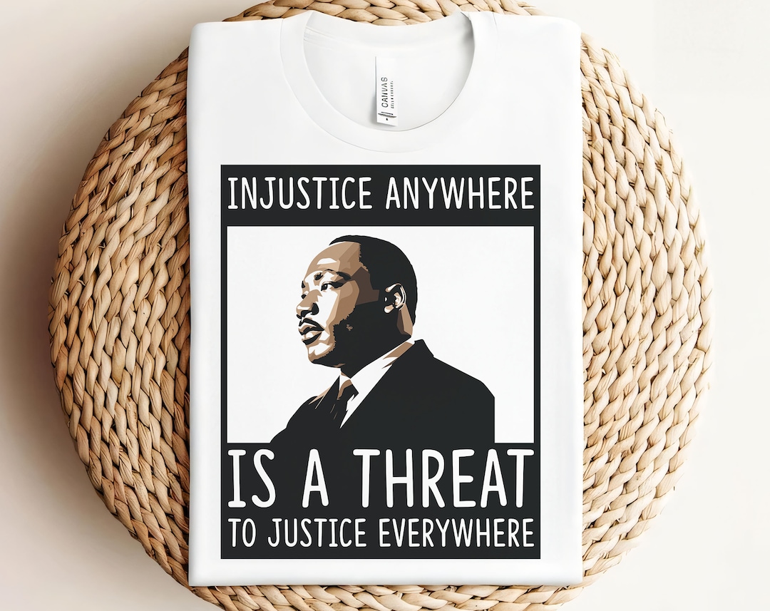 Justice MLK Quote PNG Bundle, Inspirational Civil Rights Designs
