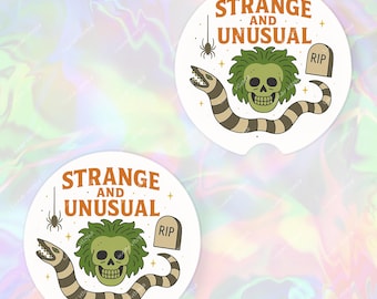 Vreemde en ongebruikelijke neopreen onderzetters voor in de auto, vrachtwagen of thuis