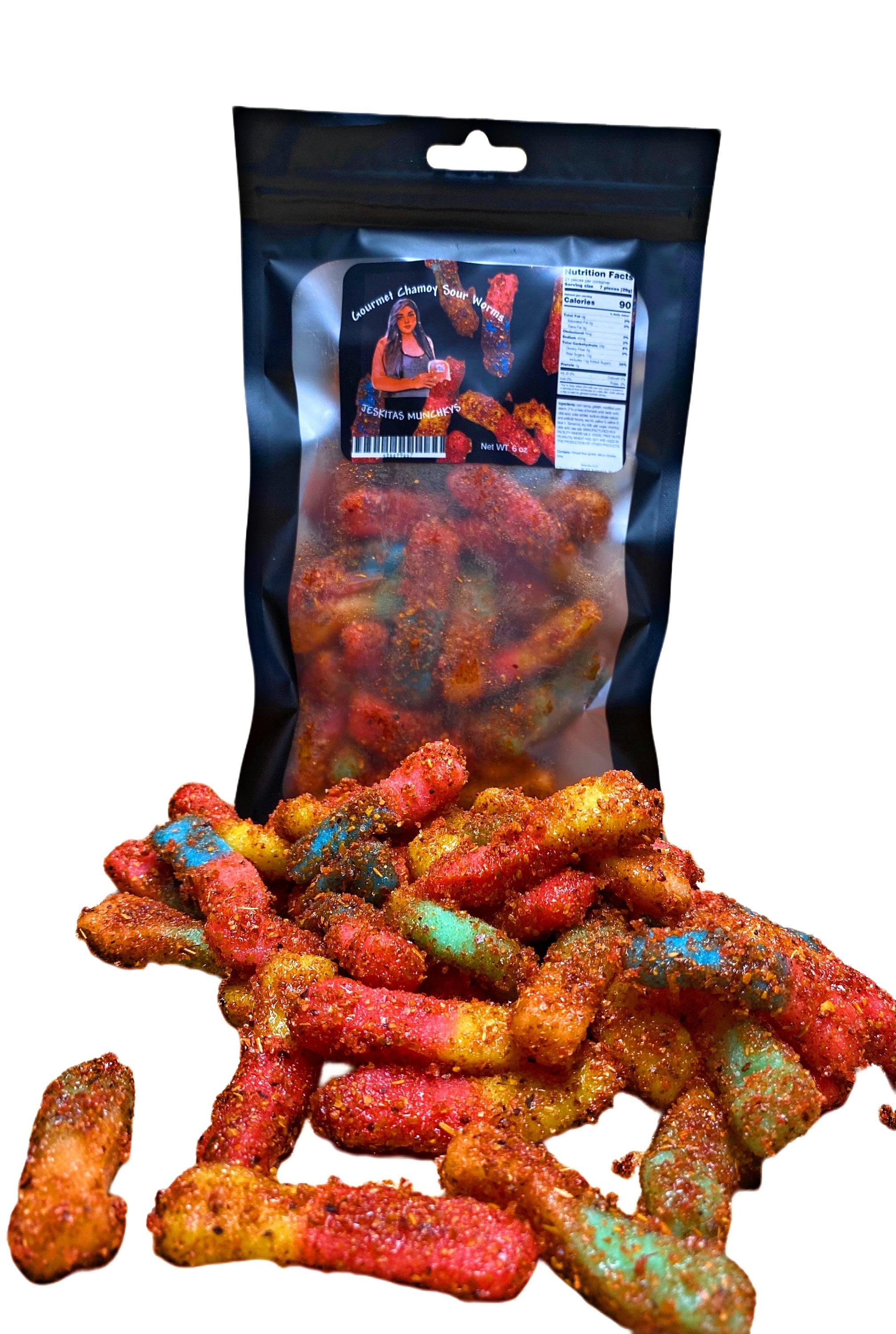 chami様 Chamoy Sour Gummy Worms - Etsy