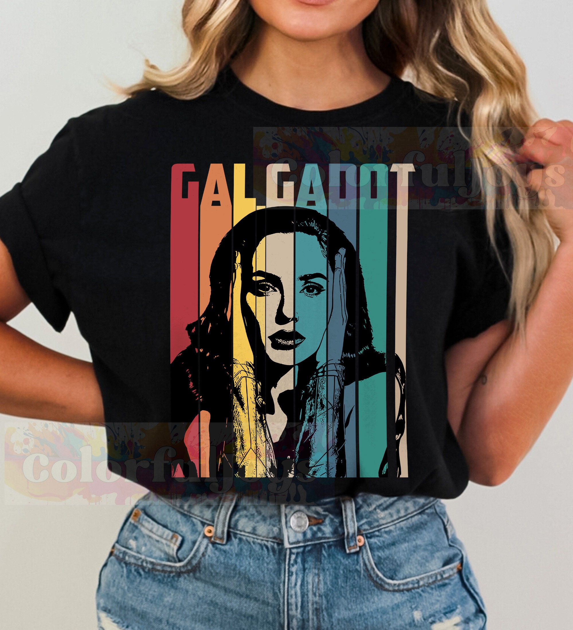 Gal Gadot Tee Shirt - Etsy Gal Gadot Tee Shirt - Etsy