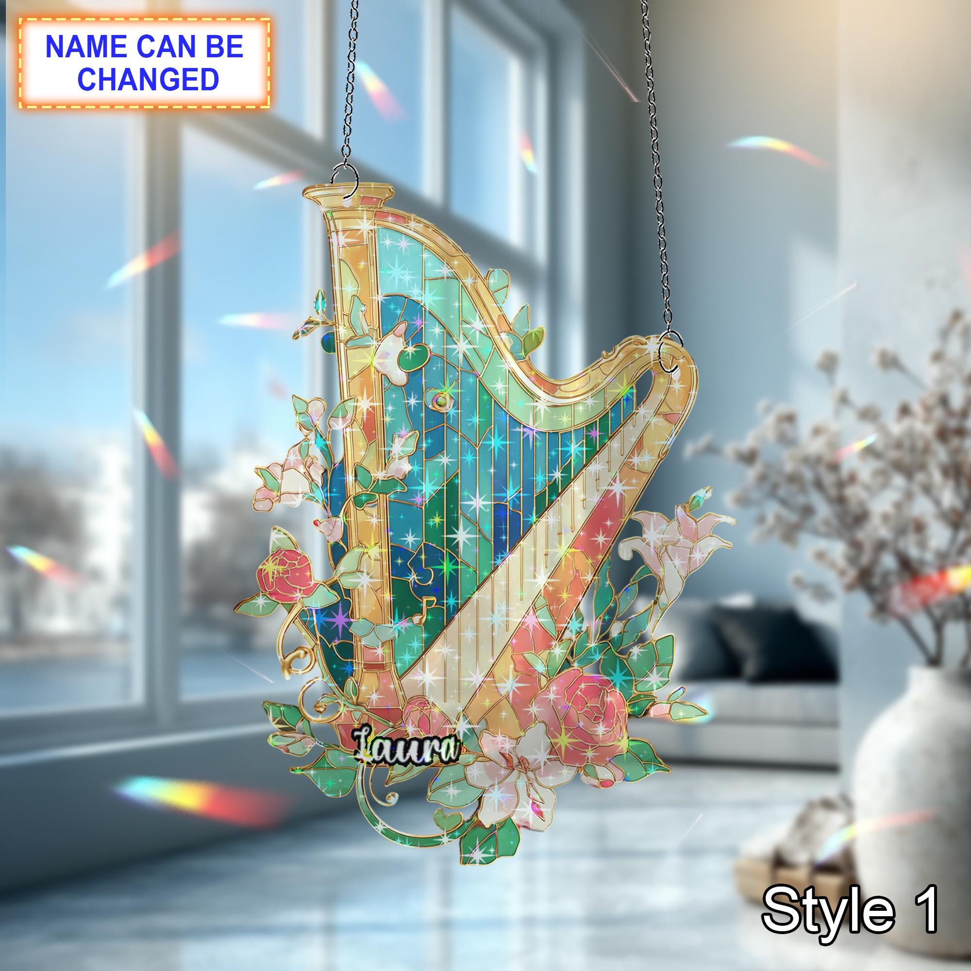 Harp ornament - Etsy 日本