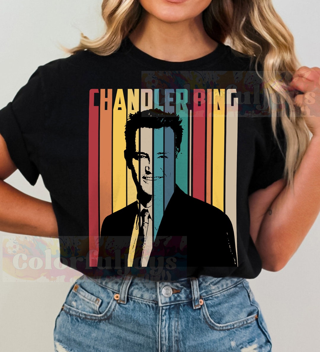 Limited Vintage Chandler Bing Tshirt, Chandler Bing Hoodie, Chandler ...