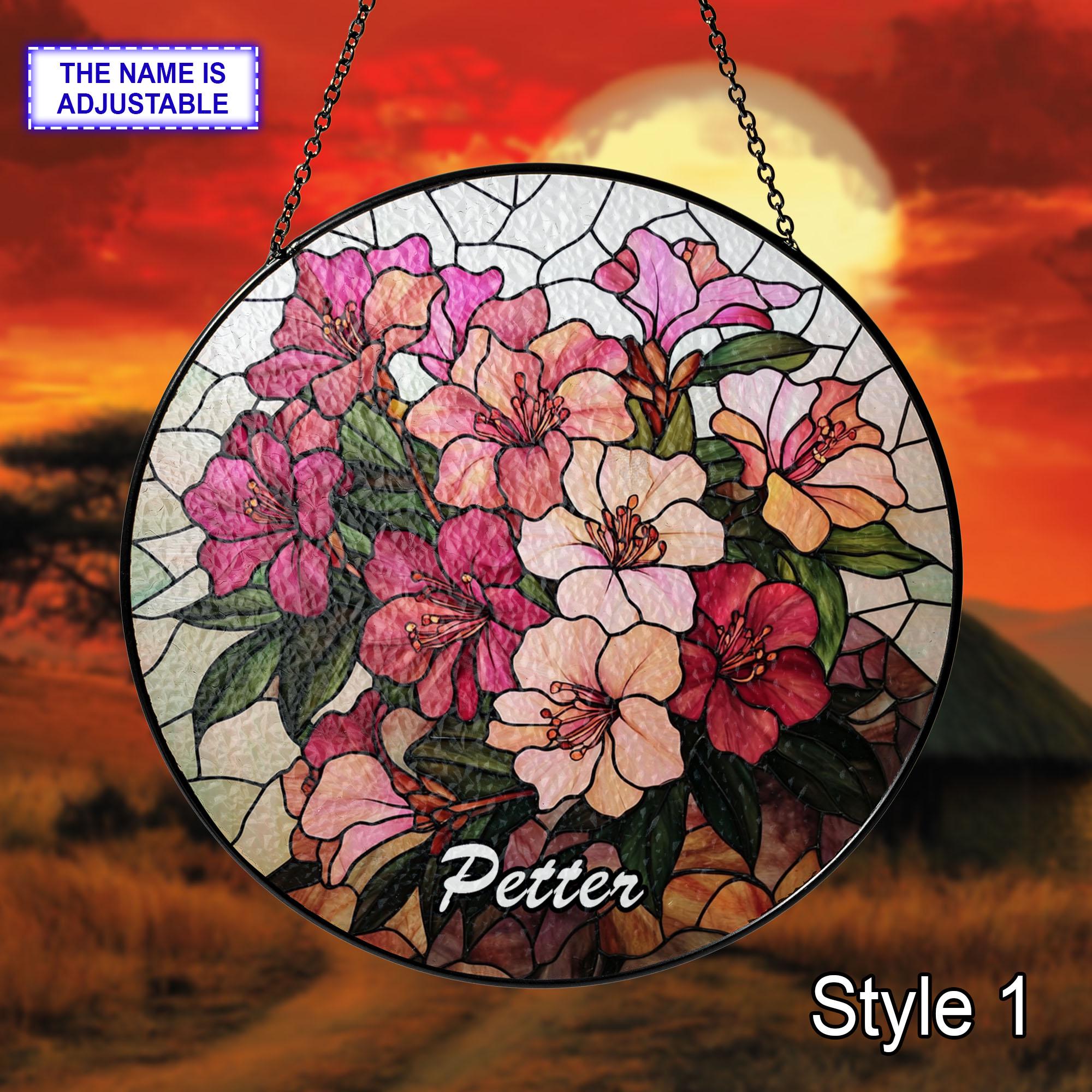 Azalea Stained Glass - Etsy