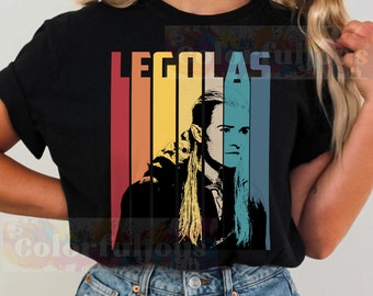 Maglietta vintage di Legolas in edizione limitata, felpa con cappuccio di Legolas, felpa di Legolas, maglietta retrò di Legolas