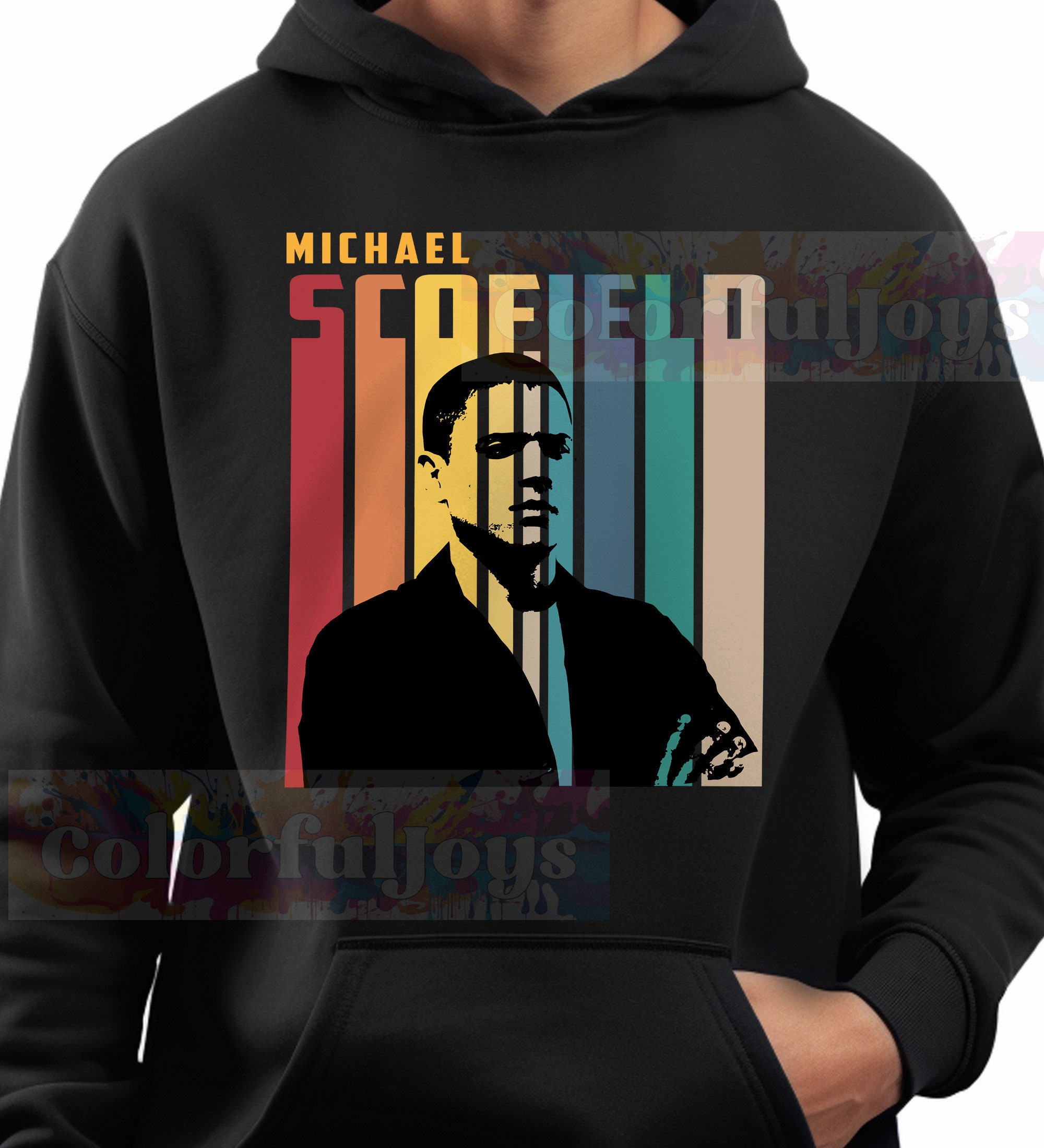 マイケル・スコフィールドのスウェットシャツ（アシュリー・ヒンソン用） - Etsy 日本, image size:2000x2200