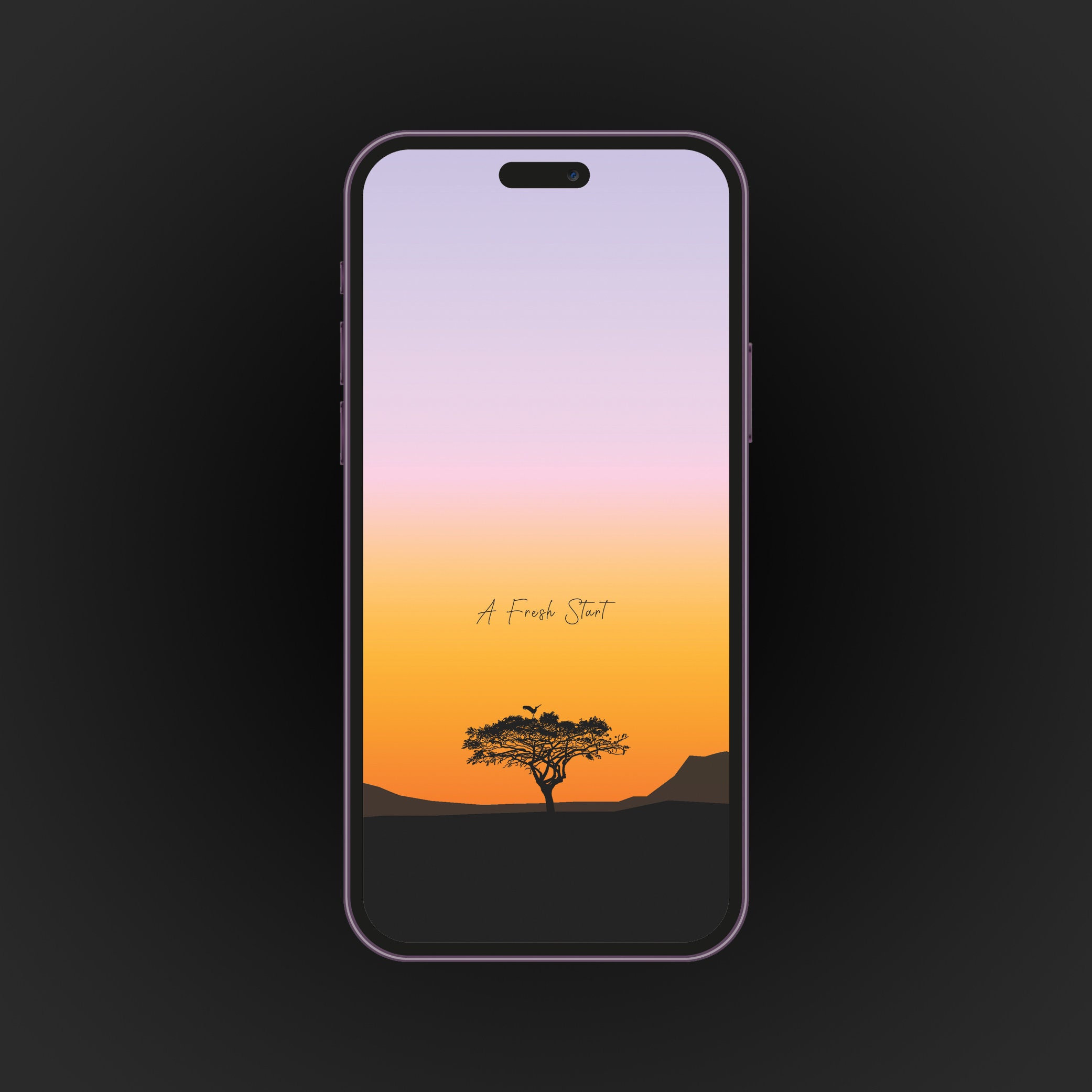 6 Wallpaper Bundle Set Hides the Dock on iPhone Etsy