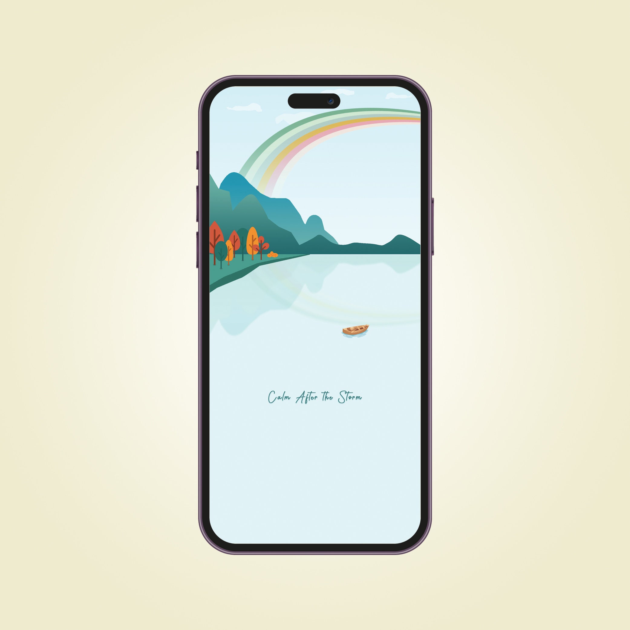 6 Wallpaper Bundle Set Hides the Dock on iPhone Etsy