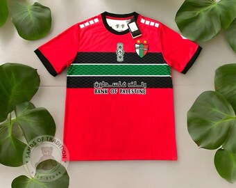 Palestine Football Jersey - Free Palestine Soccer Jersey - Palestine Football Shirt - Red Gaza Shirt