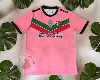 Palästina Fußball Trikot - Free Palästina Fußball Trikot - Palästina Fußball Shirt - Pink Gaza Shirt