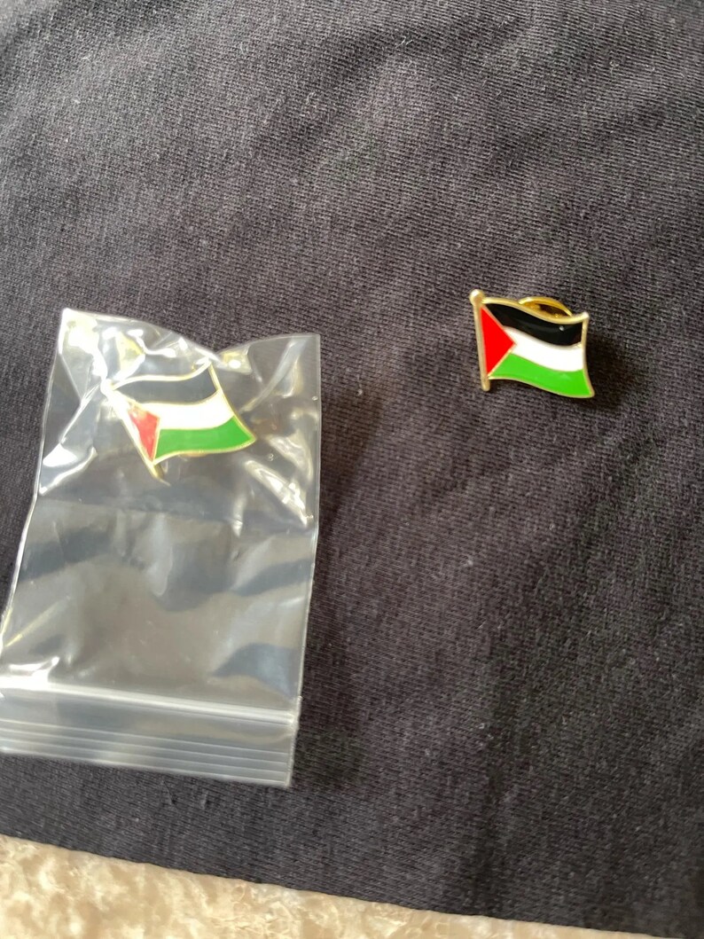 Palestine Pin Free Palestine Pin, Support Palestine, Palestine Flag Pin