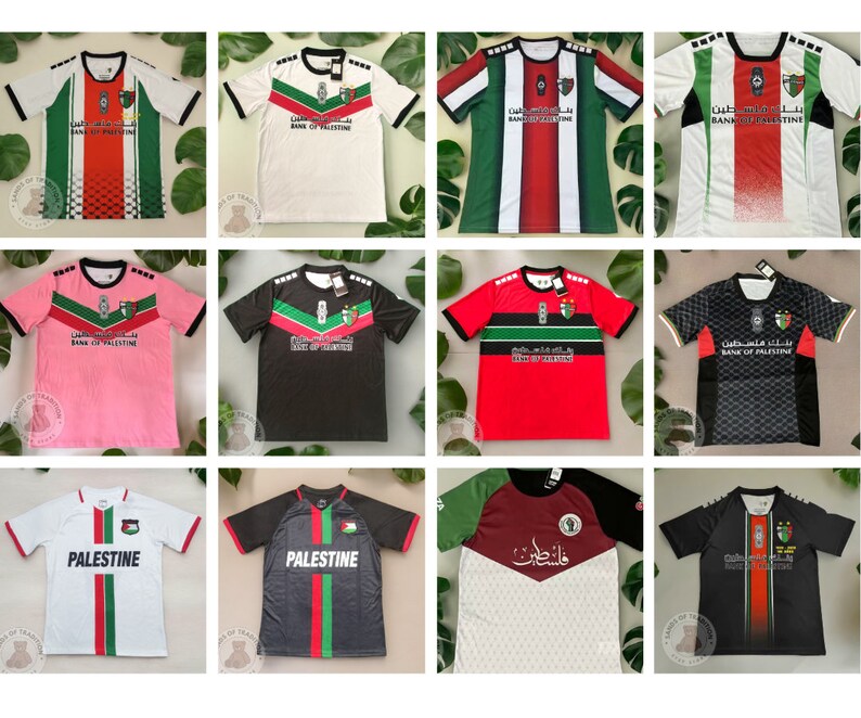 Palestine Football Jersey Free Palestine Soccer Jersey Palestine Football Shirt Pink Gaza Shirt zdjęcie 2