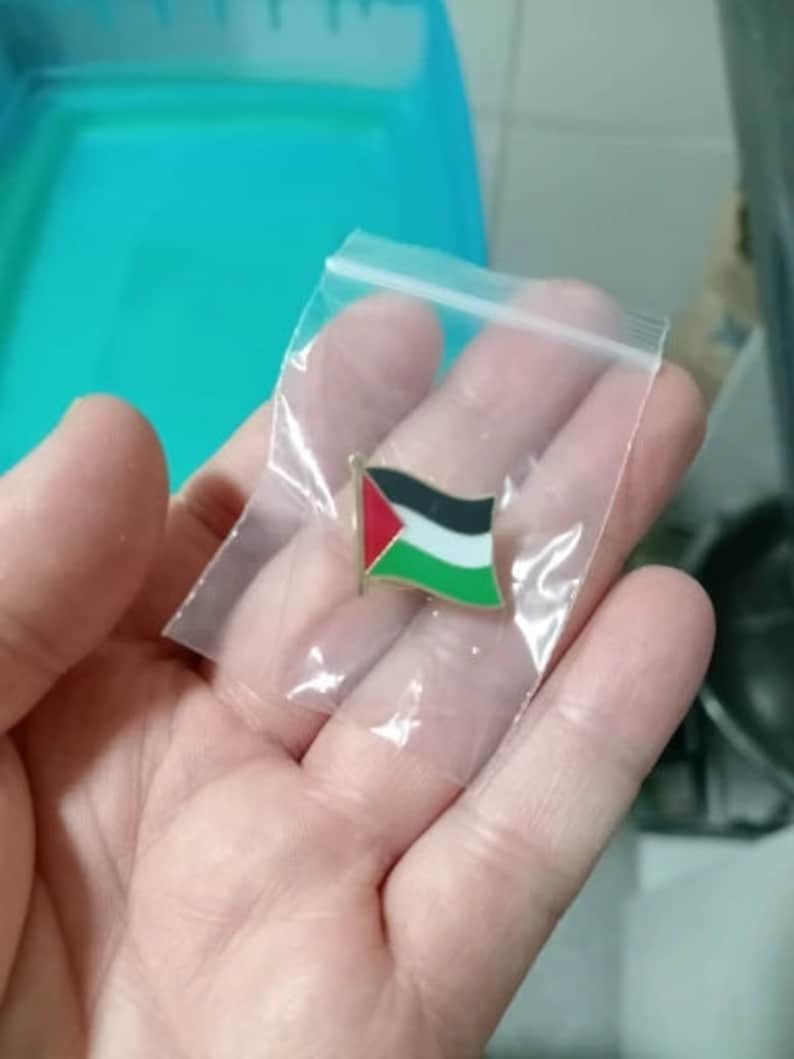 Palestine Pin Free Palestine Pin, Support Palestine, Palestine Flag Pin