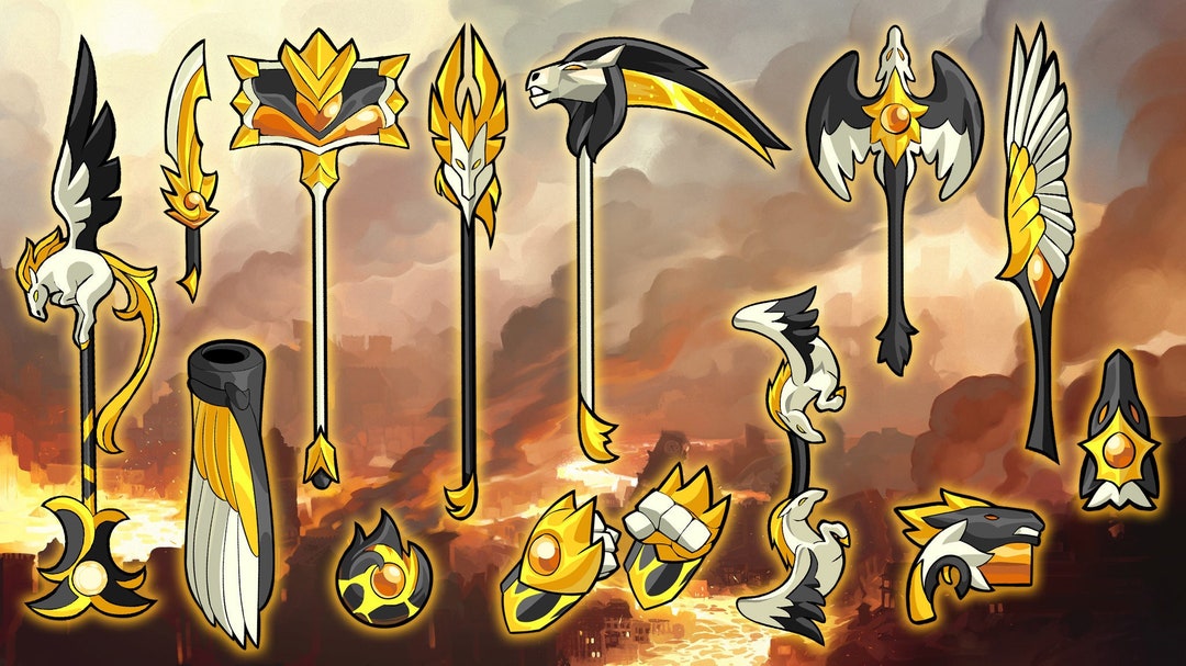 Brawlhalla Regal Weapon Set complete Etsy