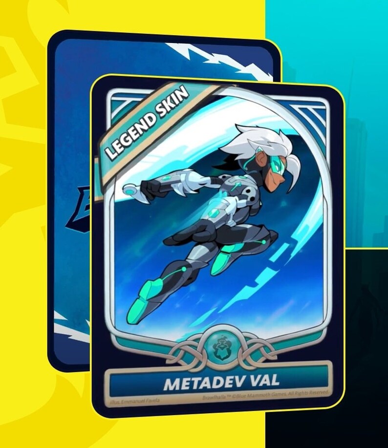 Brawlhalla Metadev Val Skin BCX Exclusive Etsy UK